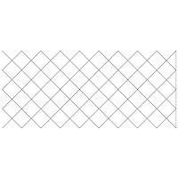 half inch grid rectangle